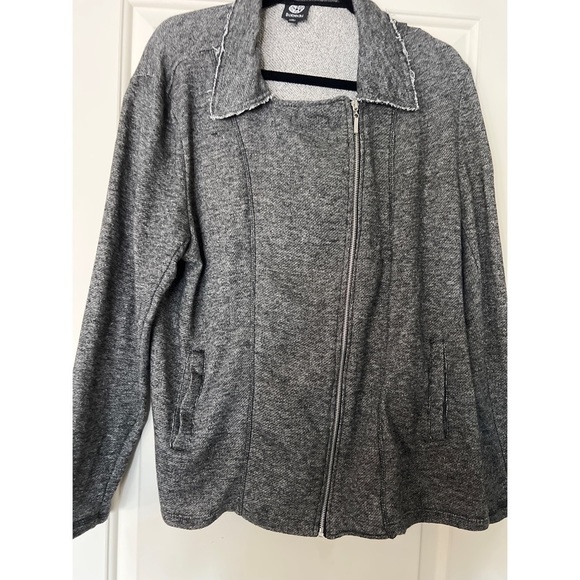 Bobeau SWEATSHIRT ZIP UP JACKET - SIZE 1 X - Picture 1 of 4